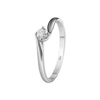 Anello Bliss Donna in Oro bianco Diamante 0.04 Ct 20081210 - 20081210